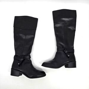 Alfani Shoe Women's 7.5M Alf Step Flex Riding Round Toe Knee High Boots